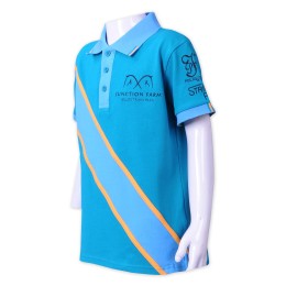 P1321  Custom children POLO professional design embroidered LOGO wide stripe twill collar POLO shirt supplier 100% cotton P1321  Custom children POLO professional design embroidered LOGO wide stripe twill collar POLO shirt supplier 100% cotton